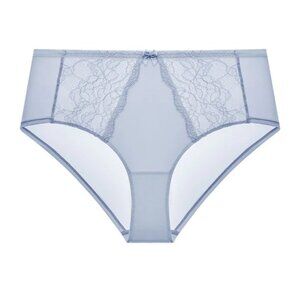 Edie High-Rise Brief M Light Blue